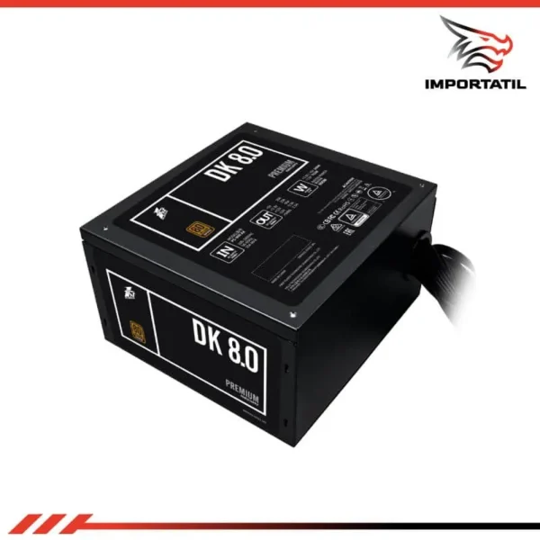 Fuente de poder 1STPLAYER 600W 80 Plus Bronze