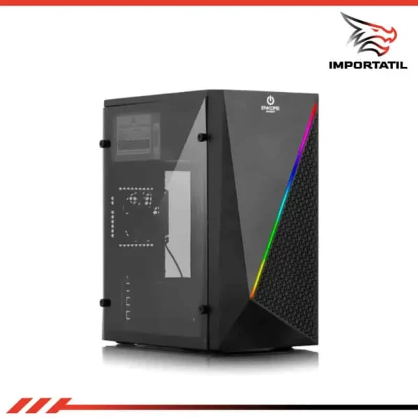 Case Enkore Patriot c/ fuente 600W-230W REAL