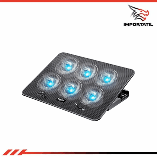 COOLER PARA LAPTOP AIRBOMM 6FAN ICEBERG