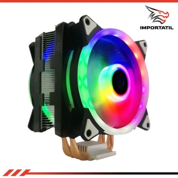DISIPADOR DE AIRE ROG GAMING X 2FAN ARGB BLACK