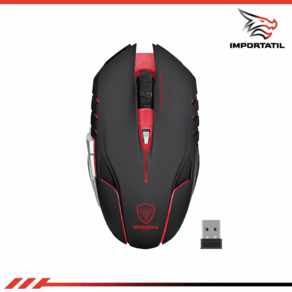 MOUSE INALAMBRICO GAMER MICRONICS ALIEN