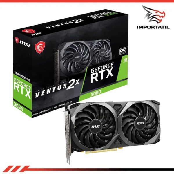 TARJETA DE VIDEO MSI RTX 3060 12GB GDDR6