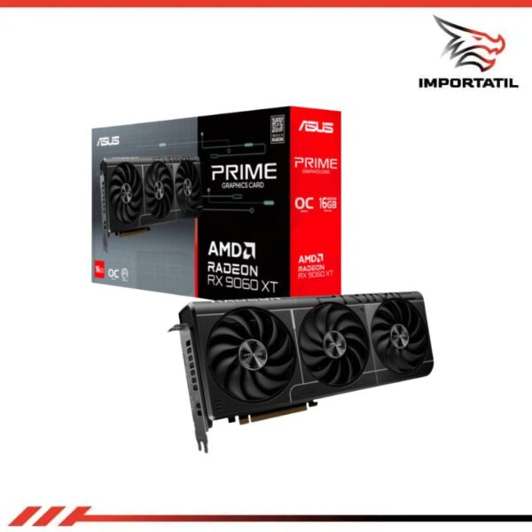 TARJETA DE VIDEO RX 9060XT 8GB ASUS PRIME GDDR6