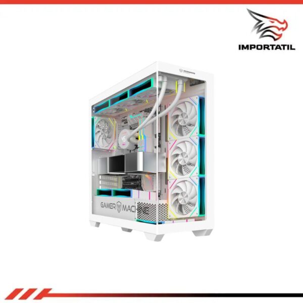 MICRONICS MATRIX WHITE 6FAN ARGB S/ FUENTE
