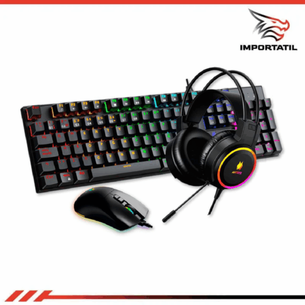 KIT GAMER ANTRYX GC-3100 X3 BLACK