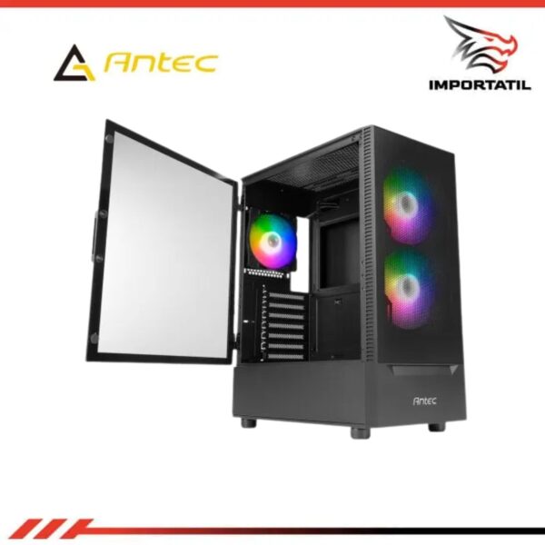 CASE ANTEC NX4155 BLACK S/ FUENTE 3FAN ARGB