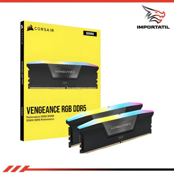 MEMORIA RAM DDR5 64GB (2X32GB) 5600MHZ CORSAIR VENGEANCE RGB