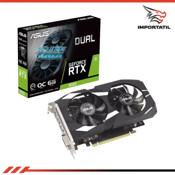 TARJETA GRAFICA ASUS DUAL RTX3050 OC 6GB GDDR6