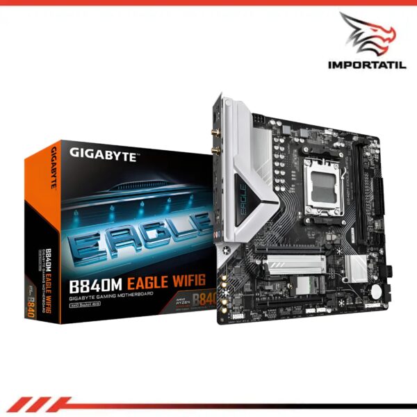 PLACA GIGABYTE B840M EAGLE WIFI6 DDR5 (AM5)