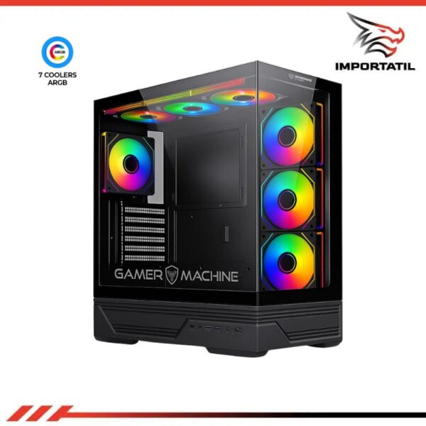 CASE MICRONICS RANGER 7FAN ARGB S/ FUENTE