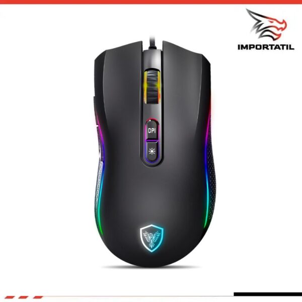 MOUSE GAMER MICRONICS KRIPTON 12800DPI USB RGB