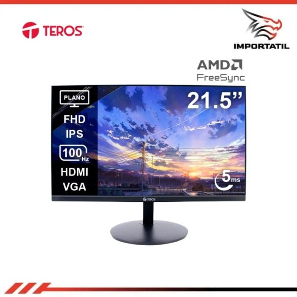 MONITOR TEROS TE-2130CS 21.5" FHD IPS 100HZ HDMI VGA