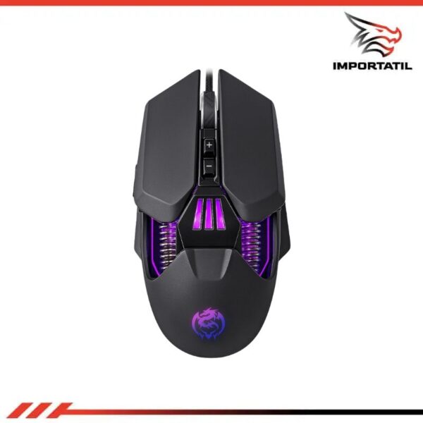 MOUSE GAMER CYBERTEL PISTONE 3200DPI USB RGB