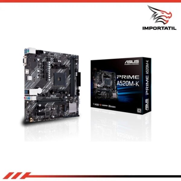 PLACA MADRRE ASUS PRIME A520M-K DDR4 AM4