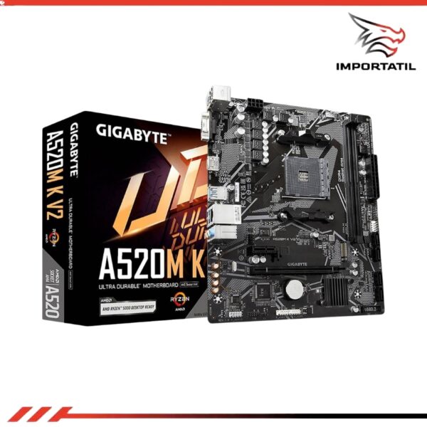 PLACA GIGABYTE A520M K V2 AM4