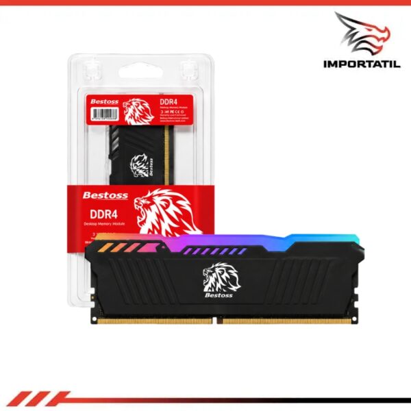 MEMORIA RAM BESTOSS 8GB 3200MHZ DDR4 RGB