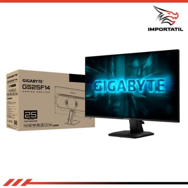 MONITOR GIGABYTE GS25F14 – 24.5" FHD IPS 144Hz
