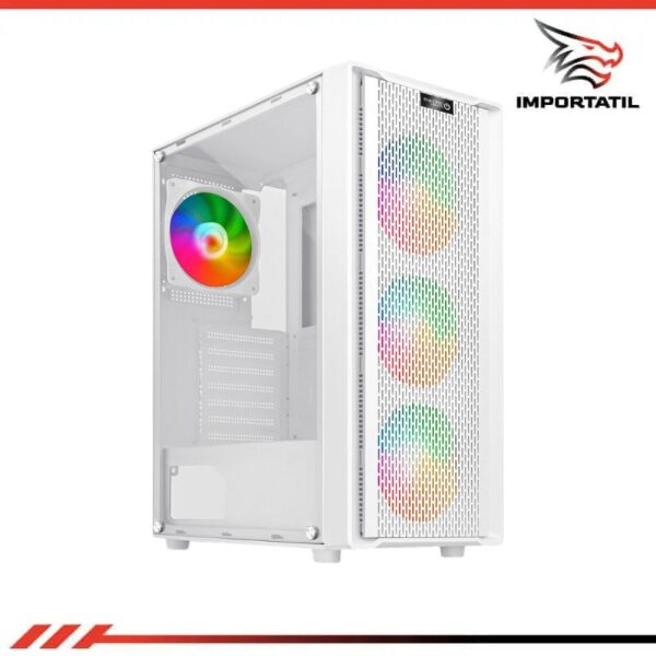 CASE ENKORE VIBRANT 4FAN RGB S/ FUENTE