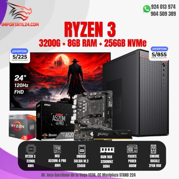 PC RYZEN 3 3200G